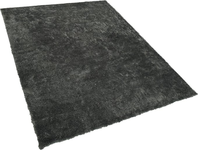 EVREN - Shaggy vloerkleed - Donkergrijs - 200 x 300 cm - Polyester