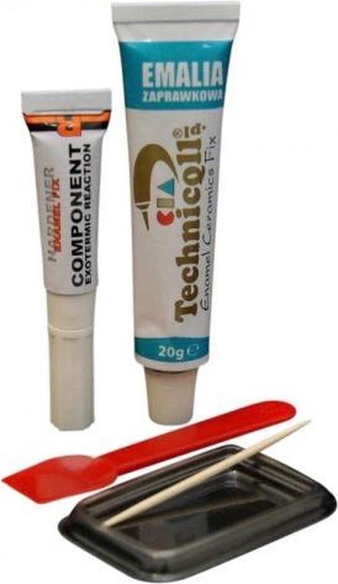 Sanitair Reparatieset | Sneeuw wit 20gram+ 6 gram | E-186 |