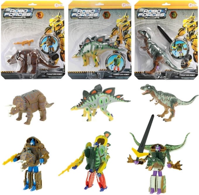 Roboforces veranderrobot/dino 30115Z