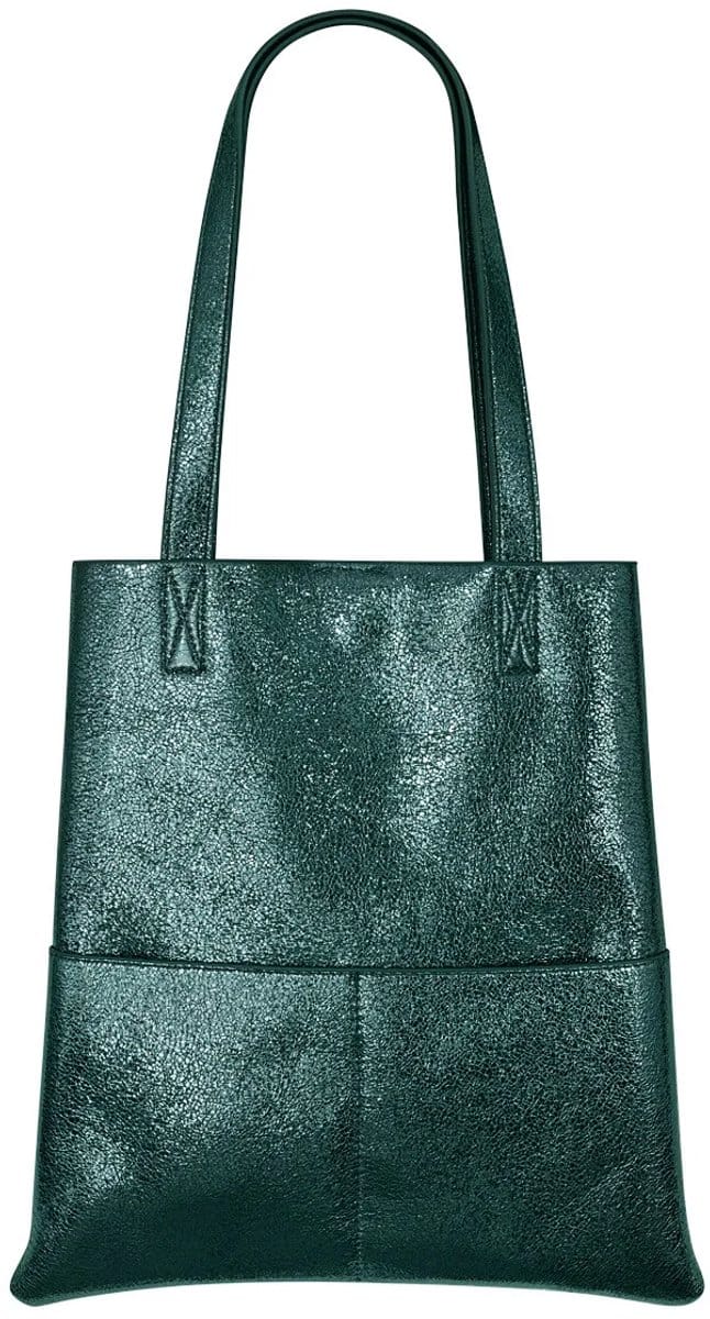 Metallic Shopper Green