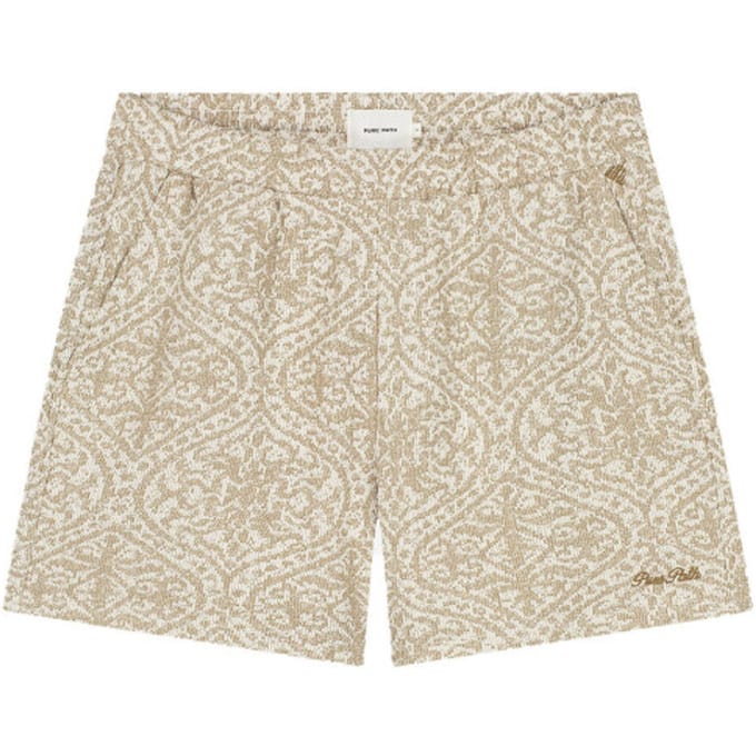 Pure Path Jacquard Pattern Shorts