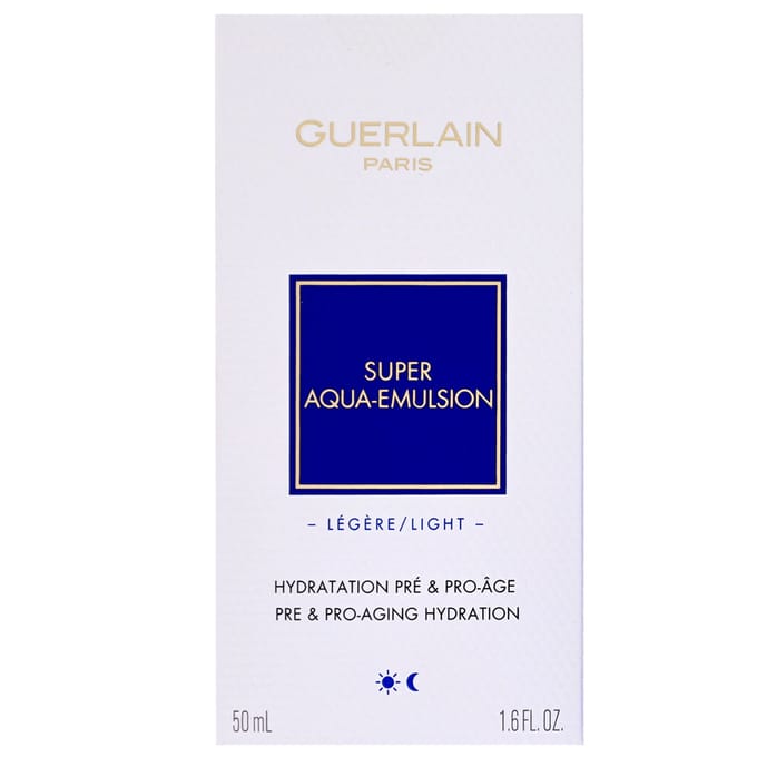 Guerlain Super Aqua Emulsie Licht 50 ml - Lichtgewicht Verouderingsremmende Hydraterende Emulsie