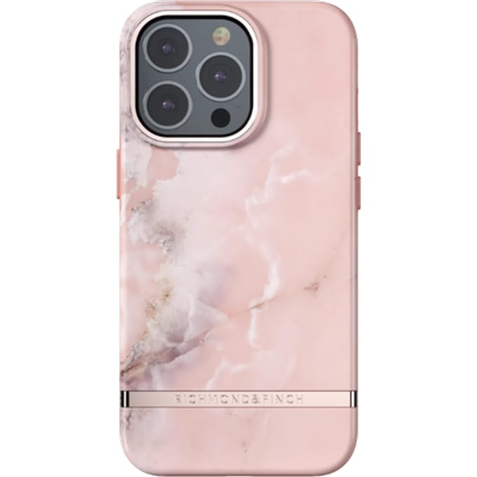 Richmond & Finch Roze Marmer iPhone 13 Pro Cover