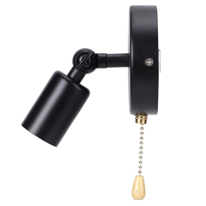 E26/E27 Vintage Wandlamp Licht met Verstelbare Kop voor Bedzijde Studeerkamer 85-245V bevat niet