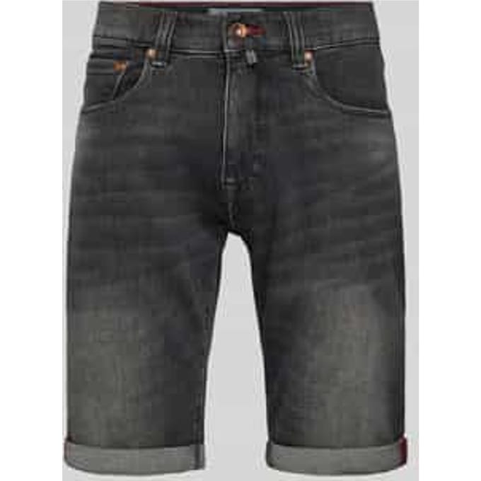 Korte jeans in 5-pocketmodel, model 'Lyon'