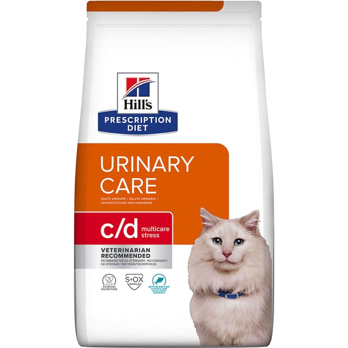 Hill's Prescription Diet C/D - Urinary Stress - Kip - Kattenvoer - 1.5 kg