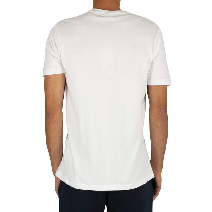 Ellesse Heren Canaletto T-shirt (Wit)