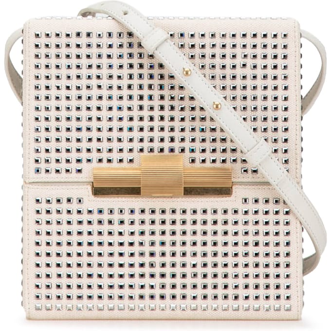 De Pouch Gekristalliseerde Canvas Schoudertas