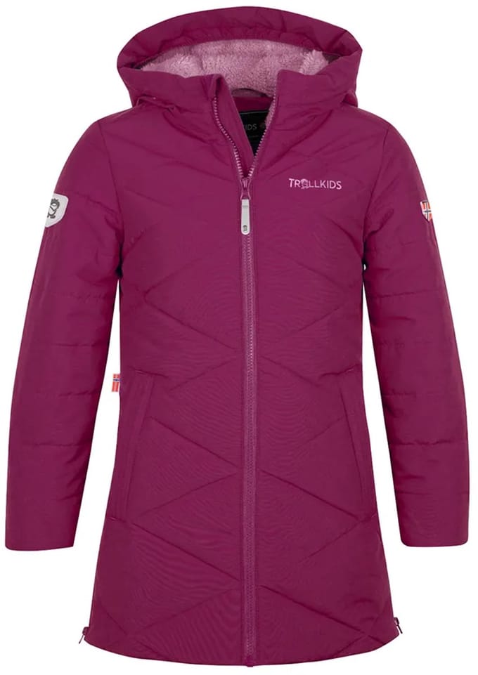 Trollkids Bergen Coat Jas Paars 128 cm Meisje