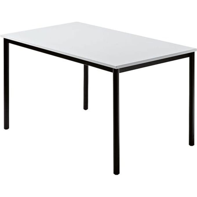 Vergadertafel DR12 »Barcelona« 120x80 cm rechthoek onderstel zwart