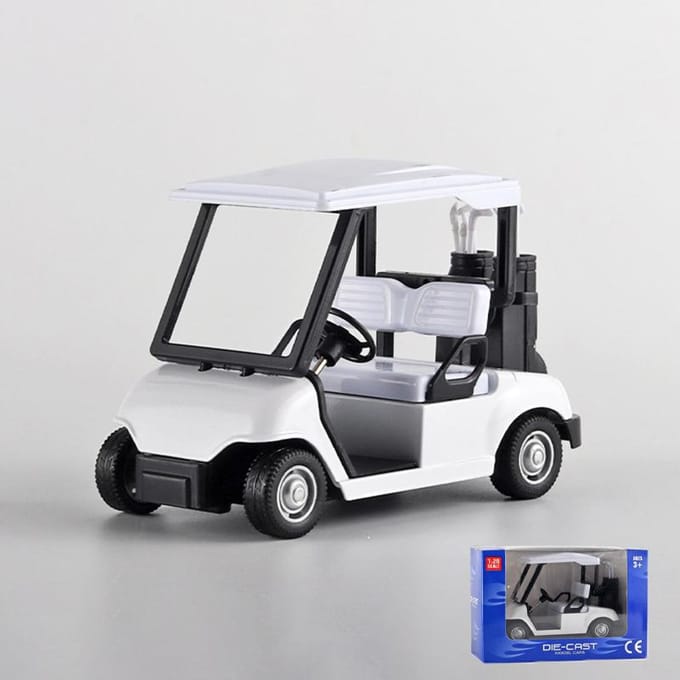 1:20 Voitures de Golf Modèle Réduit en Métal Alliage Tirette Jouet pour Enfants Jeux Voitures Mère Enfants Jouet Enfant Cadeaux d'Anniversaire Avec Petit Ami gray
