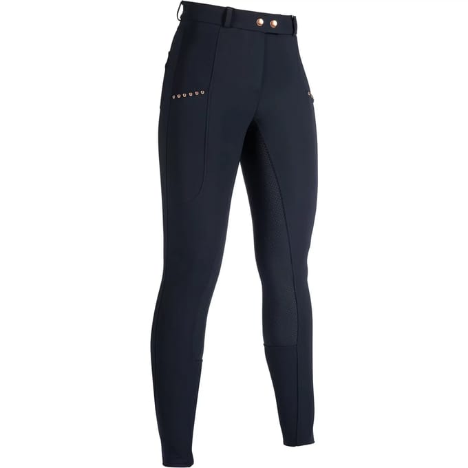 Damesbroek met volledige grip HKM Rosegold Glamour Winter