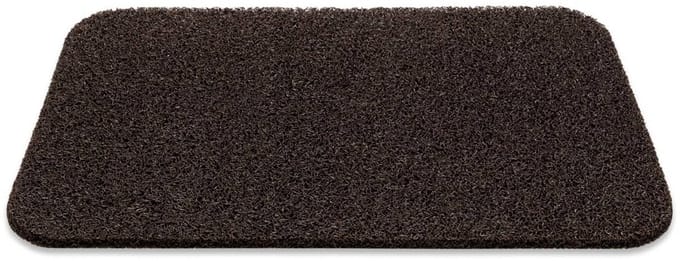 Hamat Mat Curly 80x60 cm - Deurmat - Bruin