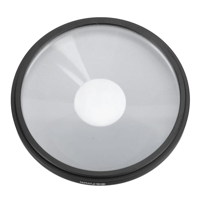 62mm Spiraal Halo Camera Lens Filter Optisch Glas Speciale Effecten Filter Fotografie Camera Lens white