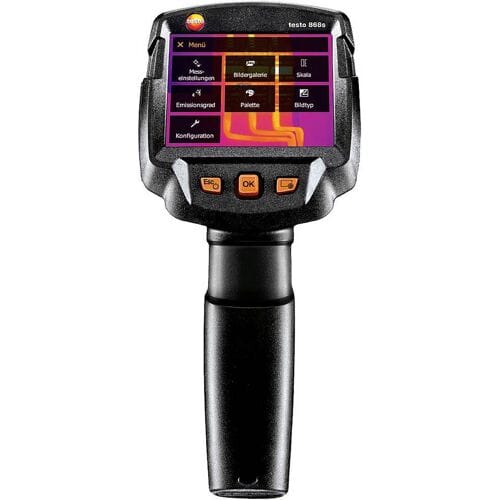 testo 868s Warmtebeeldcamera -30 tot +650 °C 160 x 120 Pixel 9 Hz