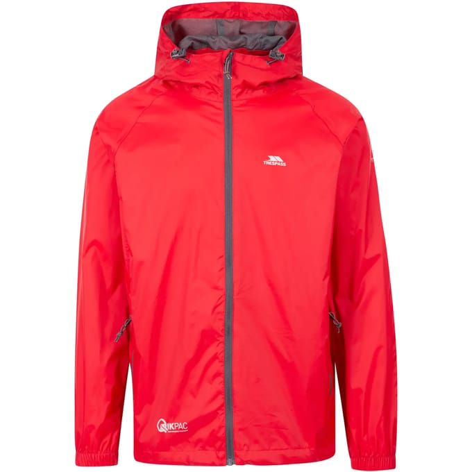 Waterdichte hoodie met rits Trespass Qikpac