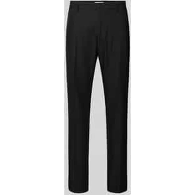 pantalon met persplooien model 'AJEND'