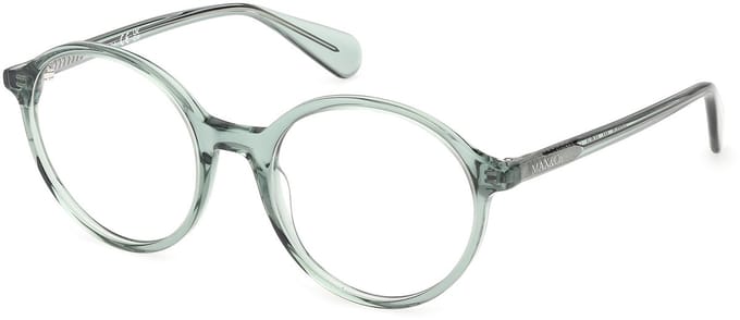 Max &co MO5217 Shiny light green 50/19/135 WOMAN Brilmonturen