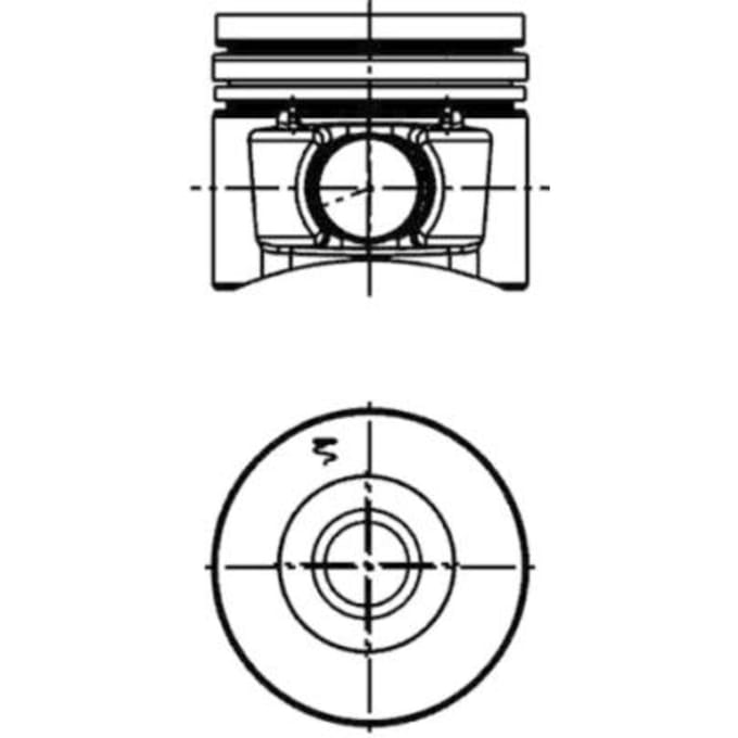 Zuiger KOLBENSCHMIDT 41801620