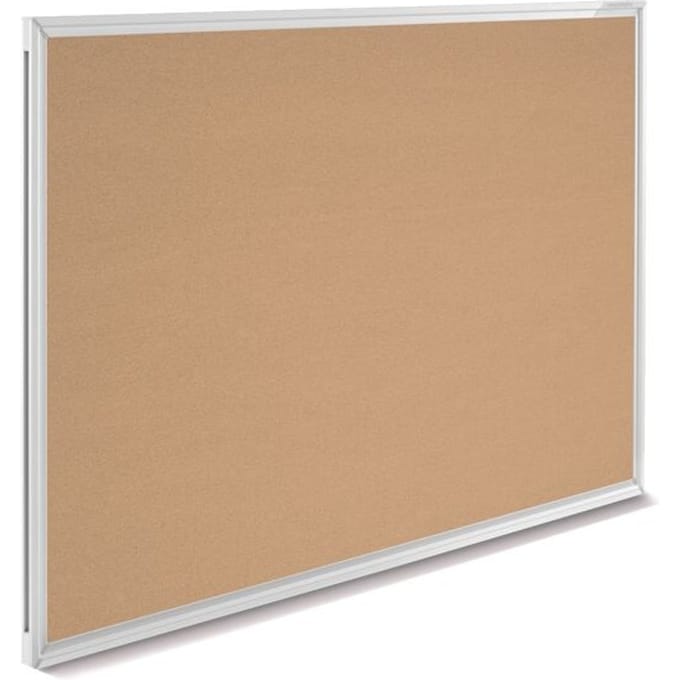 Magnetoplan Design -Pinnboard - 60x45cm - Cork - Aluminium frame - Bruin