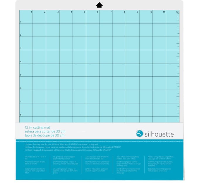 Snijmat 12" met normale kleefkracht voor Silhouette Cameo
