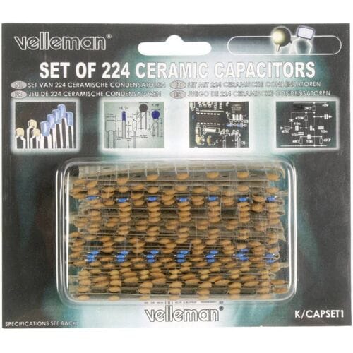 Whadda K/CAP1 Keramische condensator 10 % 1 set(s)