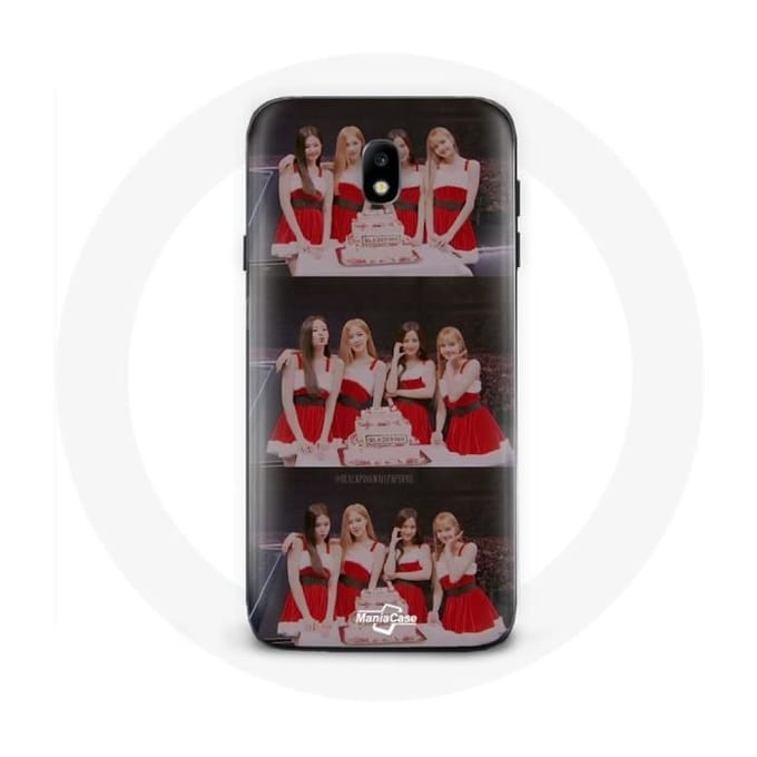 Coque pour Samsung Galaxy J7 2017 BLACKPINK Cadeau de Noël Chanson Last Christmas