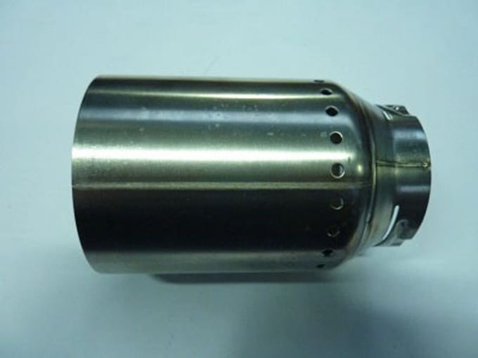 Remeha Flampijp D100 met gaten D5, 300025923