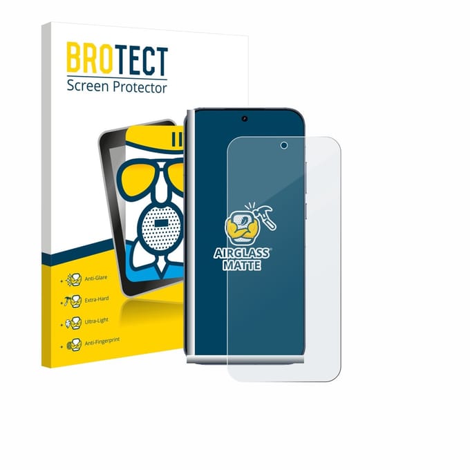 BROTECT - Screenprotector voor realme GT 8 Pro - Folie Beschermfolie Beschermglas matte