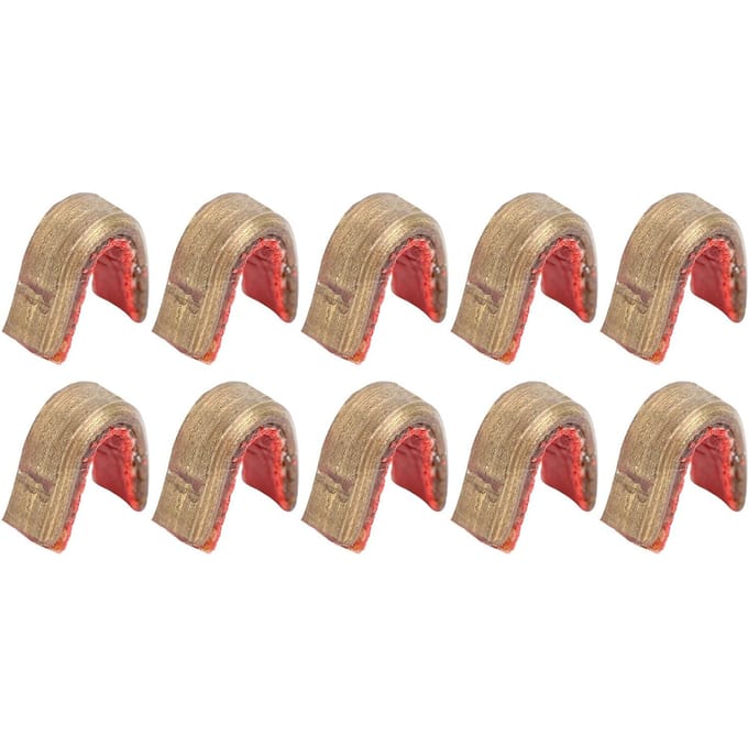 10 pièces Corde d'arc de tir à l'arc Nock Boucle de fixation en laiton Clip Accessoires de corde d'arc de chasse