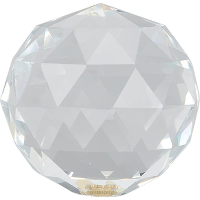 Heldere Kristallen Bol Prisma 60MM Precisie Glassnijwerk Kleurrijke Kristallen Suncatcher Verlichtingsrekwisieten voor white