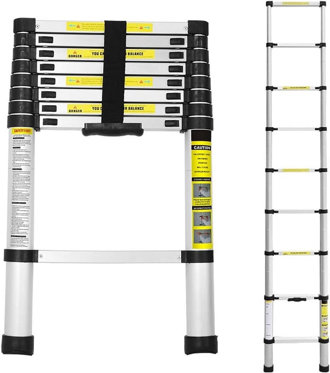 Aluminium leuning 50-200 cm