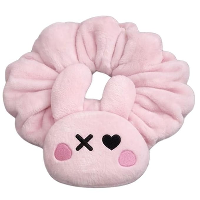 BABYMONSTER - [(CHOOM) in Seoul] MD Karakter PLUSH SCRUNCHIE Asa white