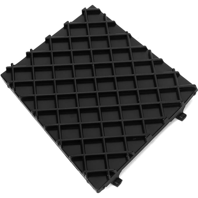 Linksonder Grille voorbumper 51117897184 Geschikt voor 5-serie E60 E61 M Pakket 20032010 black