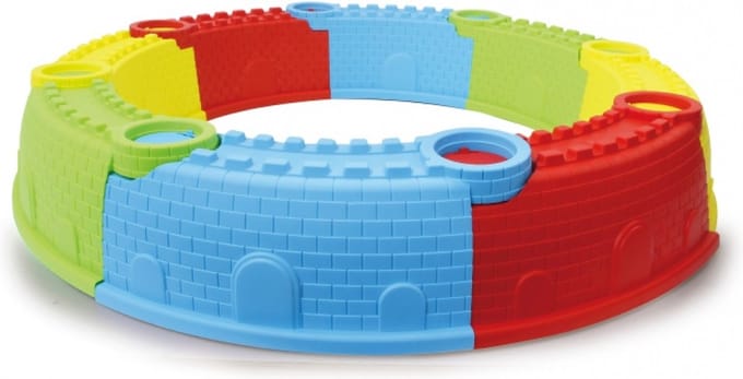 Jamara Zandbak Kasteel 90 X 90 X 14,5 Cm 13-delig