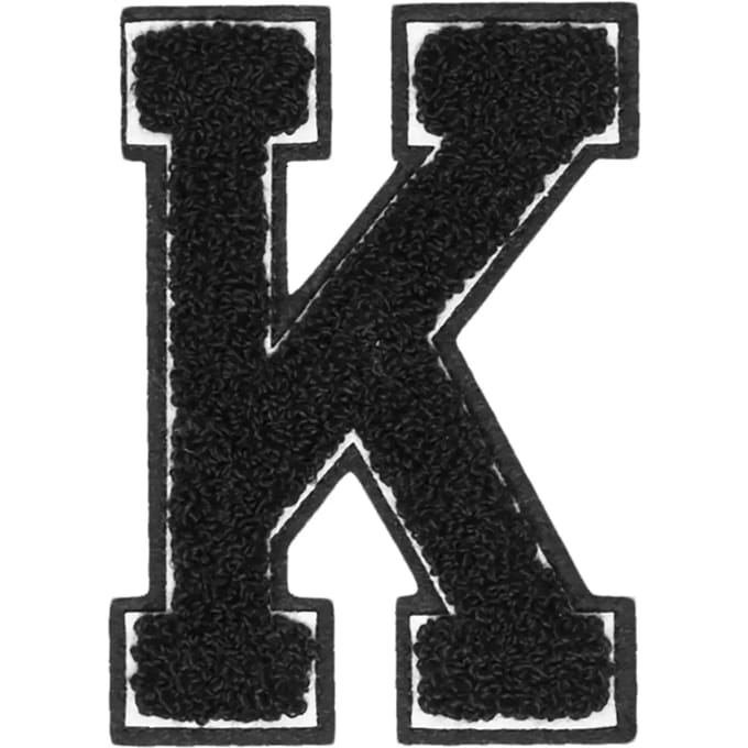 Urban Classics - Letters Patch - Zwart