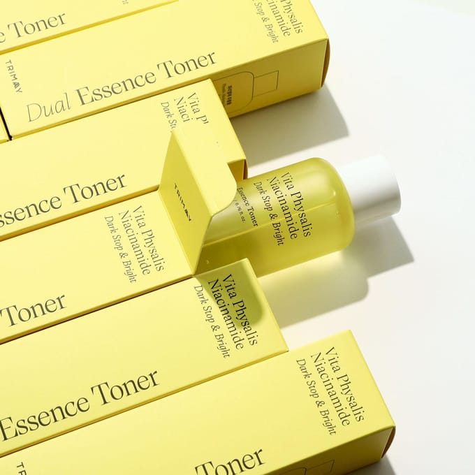 Trimay Vita Physalis Niacinamide Dark Stop & Bright Essence Toner yellow