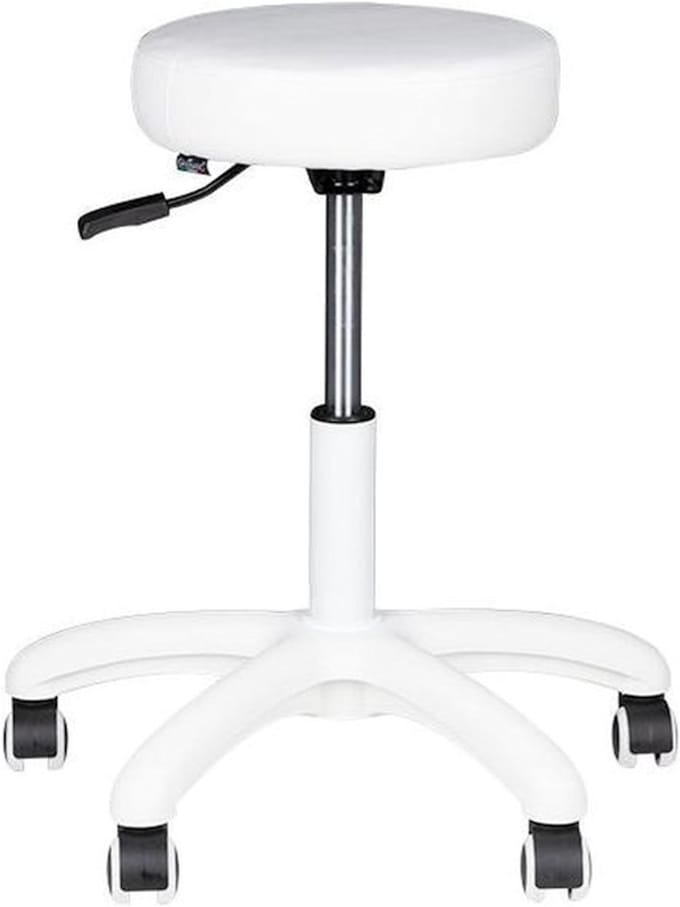 DermaSyis Cosmetische Kruk Laag - AM-303-2 - WIT
