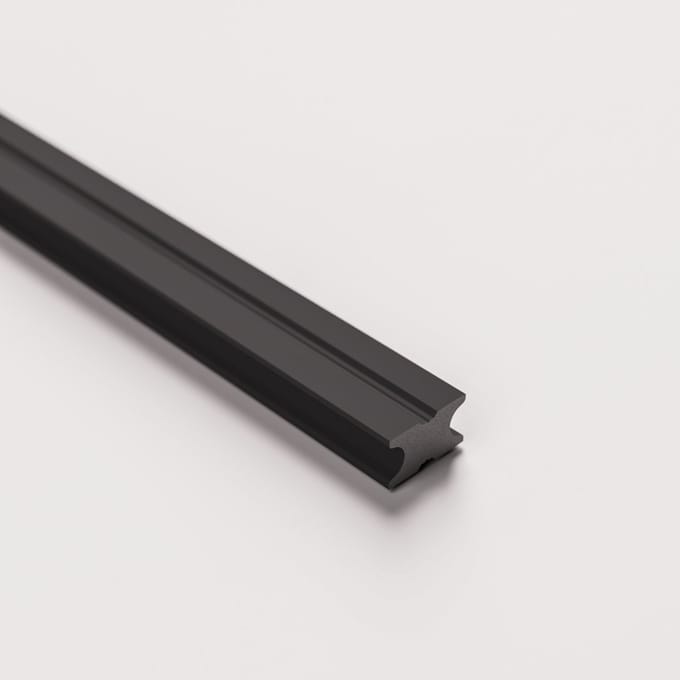 Barnwoodweb WPC Achterlat – 270 × 4,5 × 2,5 cm - Steunlat voor WPC Buitenpanelen