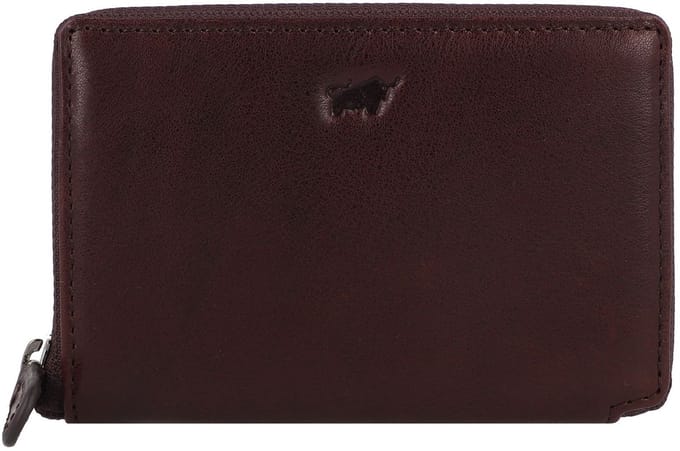 Braun Büffel Kaarthoes Arezzo RFID Card Case 9CS Brown Donkerbruin