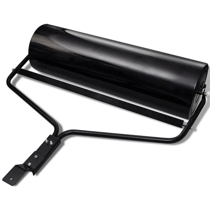 vidaXL - Gazonroller - 68 - L - zwart