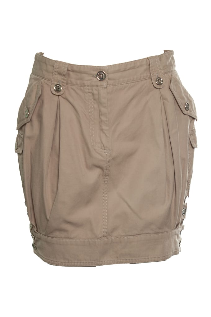 Dolce & Gabbana, beige rok met knopen