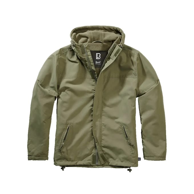 Brandit Windbreaker Zip Windbreaker olijf S - Polyester - Basics