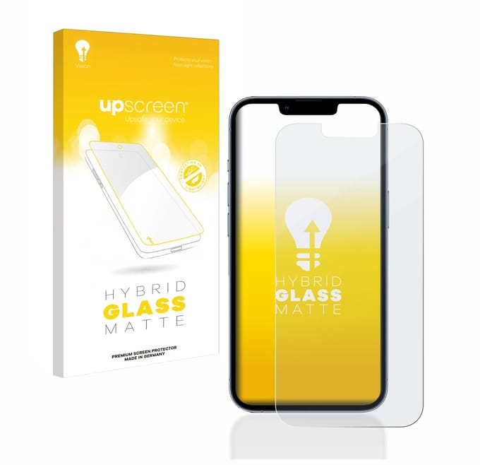 upscreen - Screenprotector voor Apple iPhone 13 Pro - Folie Beschermfolie Beschermglas matte