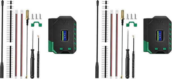 Ontwikkelbord Kit - LoRa Dev-Board - IoT Projecten - Zonne-energie Interface - 2 Stuks - Grijs