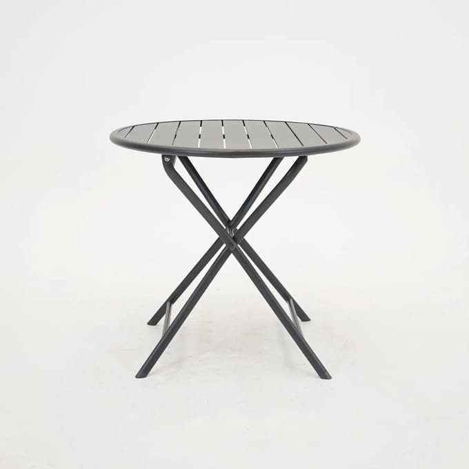 Tuintafel Globe 80cm rond grijs
