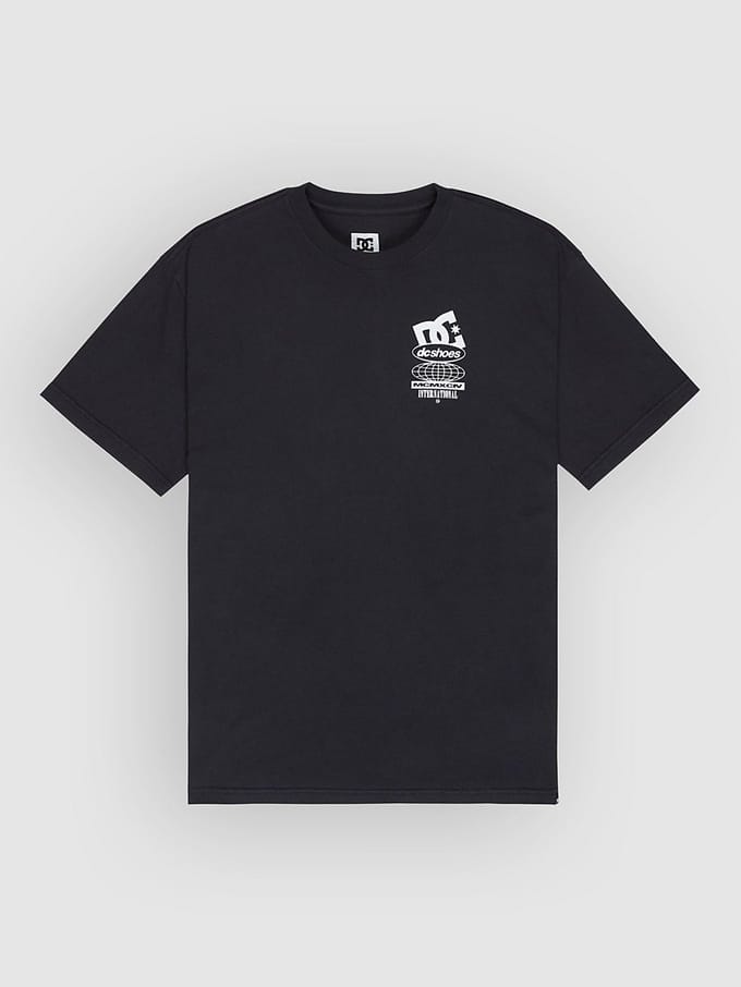 Dc Shoes Sportstack T-shirt Met Korte Mouwen Zwart M Man