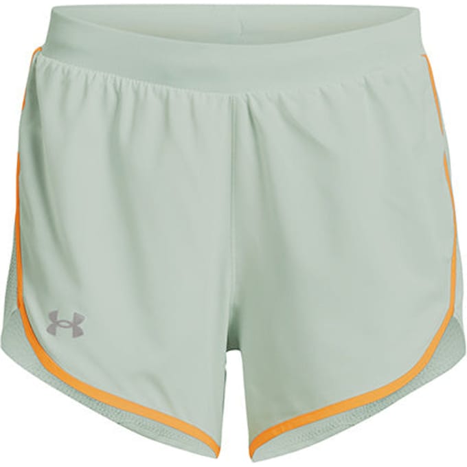 Under Armour Fly-By Elite 3in Shorts Dames-Groen,Oranje