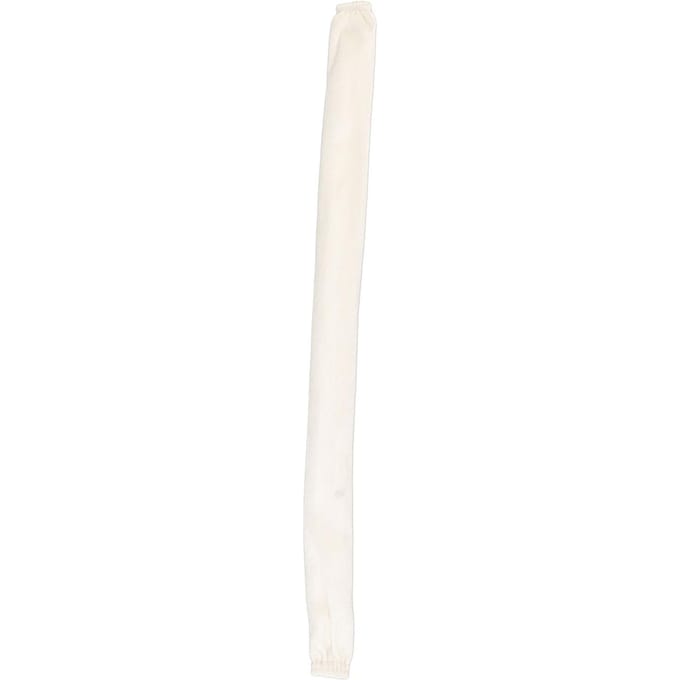 Kettingbeschermer Stofdicht Draad Flanel Doek 60cm Lengte 5cm Breedte met Rits voor Bescherming wit