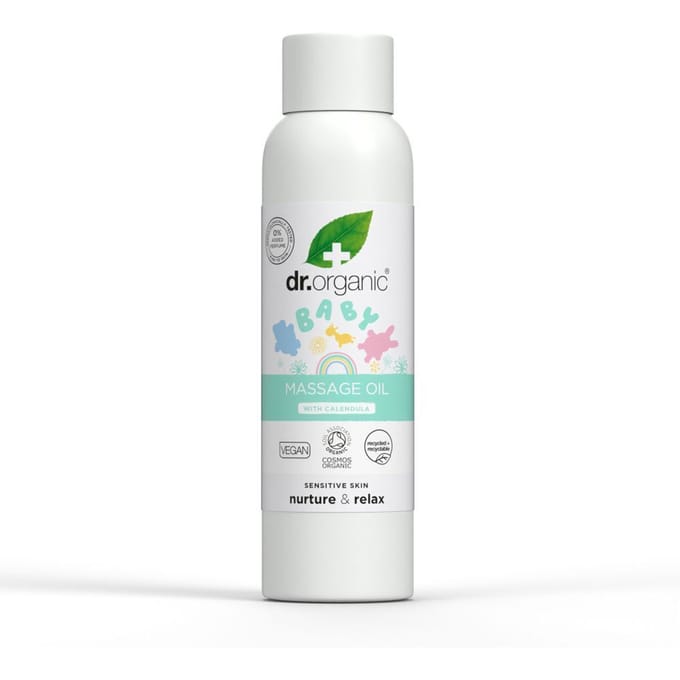 Dr Organic Baby Massageolie met Calendula
